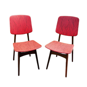 2 Van Teeffelen Eetkamerstoelen Prijs/Set