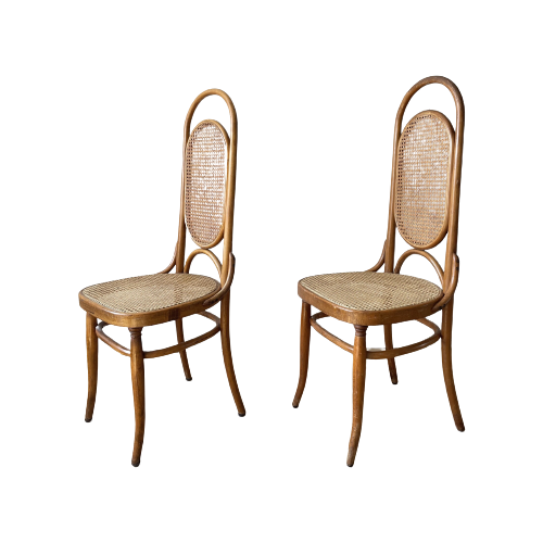 2 X Thonet - 207R "Lange Jan" Prijs/Set