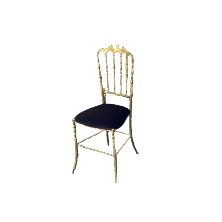 4 Chiavari Brass Chairs By Giuseppe Gaetano Descalzi