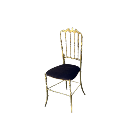 4 Chiavari Brass Chairs By Giuseppe Gaetano Descalzi