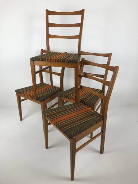 Scandinavische Vintage Meubels Robbjansan Set Van 4 Stoelen