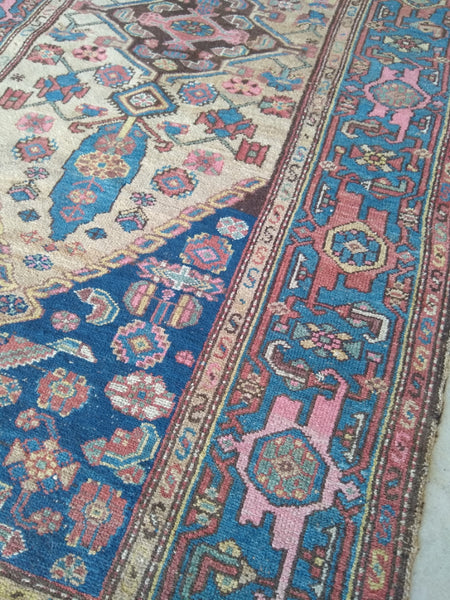 Vintage Boho Oosters Handgeknoopt Tapijt, 315 X 119 Cm - RELIVING