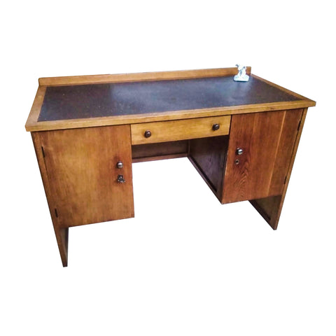 Oud eiken vintage bureau - RELIVING