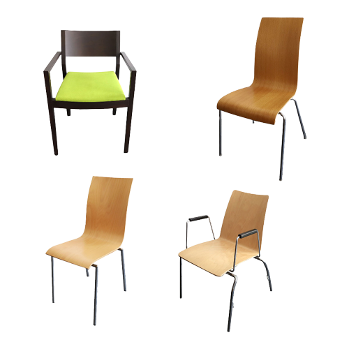 Aanbieding 4 Design Office Stoelen