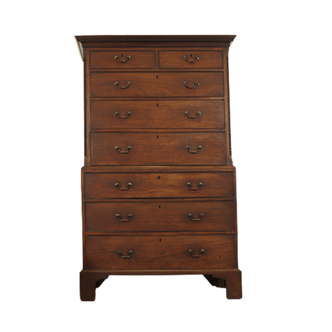 Antieke Engelse Chippendale Ladekast | Commode