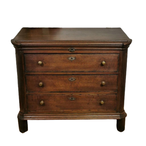 Antieke Franse Secretaire, Wandkast, Ladekast Bureau | Commode