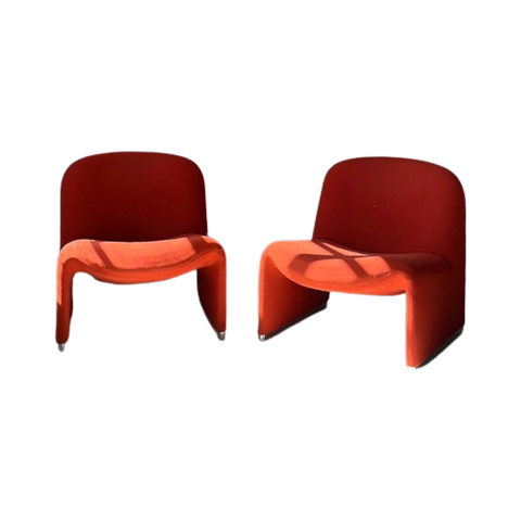 Artifort Alky Chairs By Giancarlo Piretti (Per Stuk, 2 Besch