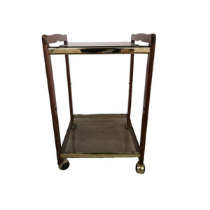 Barcart Messing Met Hout - RELIVING