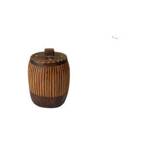 Bewaarpot - Dark Wood - Storage Jar