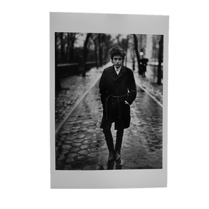 Bob Dylan In Central Park  |  Photo By Richard Avedon