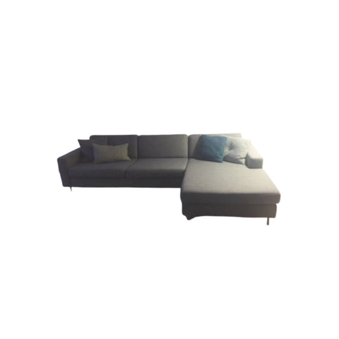 Bolia Scandinavia 3½-Zitsbank Met Chaise Longue Grijs - RELIVING