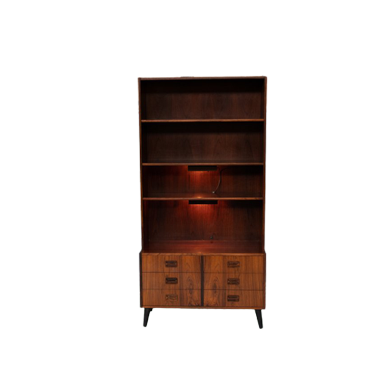 Chique Deens Design Jaren 60 Buffetkast Rosewood, Ladekast | Vintage Kast