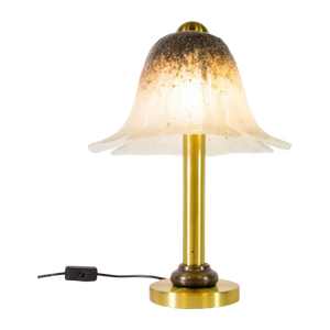 Classic Mushroom Lamp | Peill & Putzler | Ice Glass | Vintage 70'S | Heavy Quality