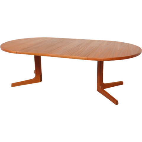 Deense Ronde Eettafel Uitschuifbaar C.J. Rosengaarden