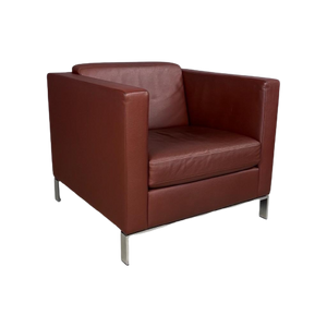 Design Fauteuil Leder Walter Knoll Model Foster 500