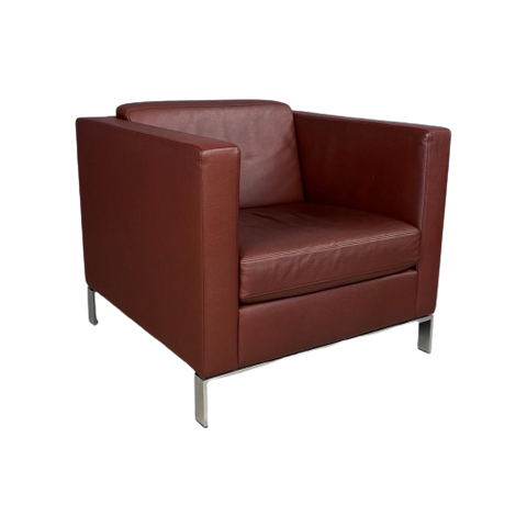 Design Fauteuil Leder Walter Knoll Model Foster 500