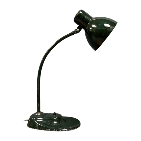 Donkergroene Kandem Bureaulamp Model 1087