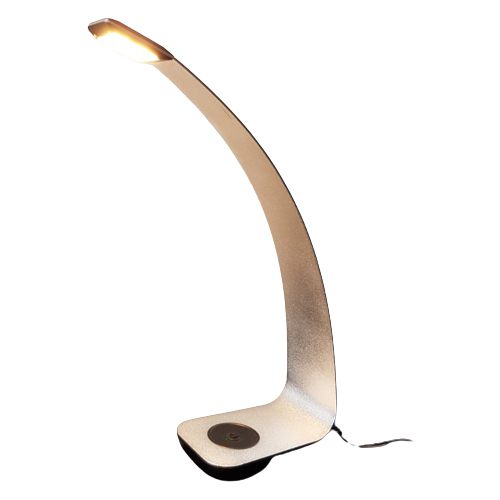 Een Led-Leeslamp Met Een Elegant Gebogen Design