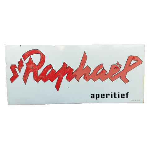 Emaille Bord St Raphaël Aperitief, 1963