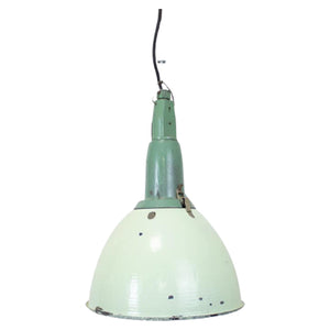 Fabriekslamp | Mintgroen