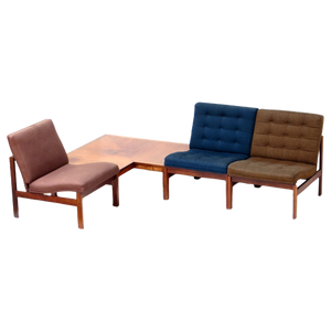 France & Son Element Sofa Set By Ole Gjerløv Knudsen & Torben Lind