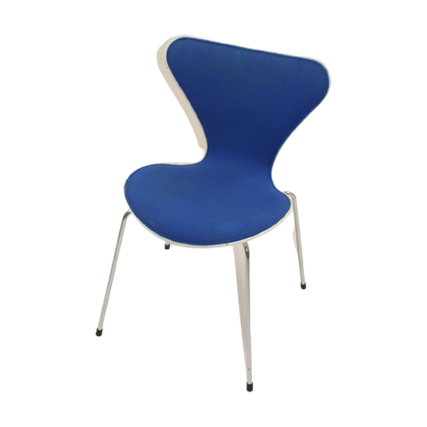 Fritz Hansen Serrie 7 Blauw Stoel Bureau Of Keukenstoel | Design