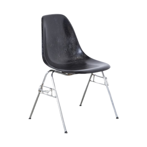 Herman Miller Eames Dss Stapelbare Stoel Zwart Fiber