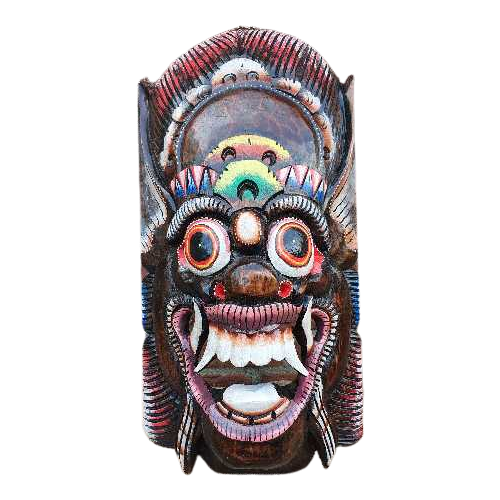 Houten Barong Masker ( 52 Cm.)