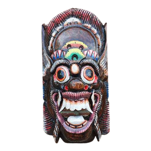 Houten Barong Masker ( 52 Cm.)