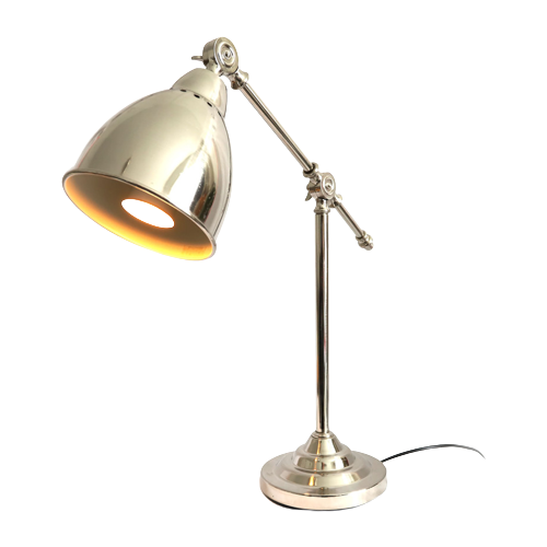 Ikea Barometer Work Lamp In Zilver Retro Stijl.