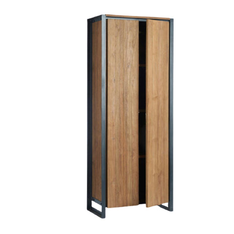 Industriële D-Bodhi Fendy Wandkast - Teak Hout