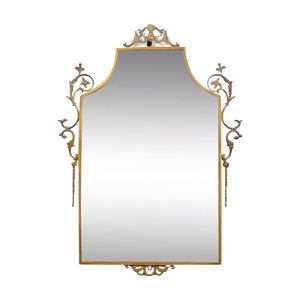 Italian Brass Mirror