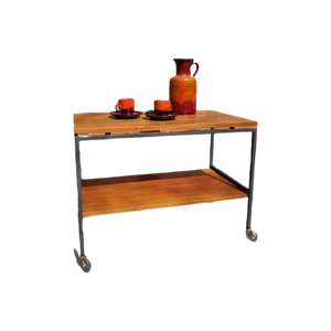 Jaren 60 Pastoe Stijl Trolley Tv Meubel Teak Vintage