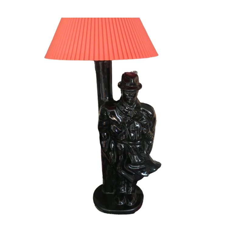 Jaren 80 Lamp Man Bij De Lantaarn- Art Deco