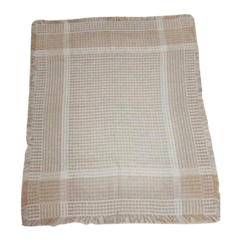 Kleed Foulard Tafelkleed Camel Bruin Beige 141/118