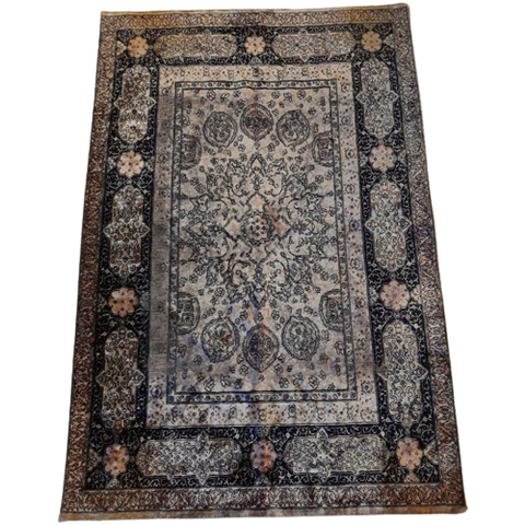 Kt29 Soepel Kleed Picknickkleed Velvet Taupe 153/101