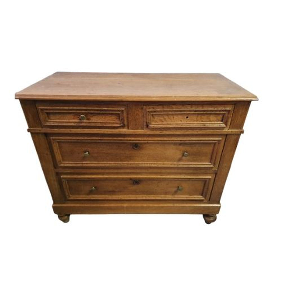 Ladenkast  Commode Kast Eikenhout Retro Stijl - RELIVING