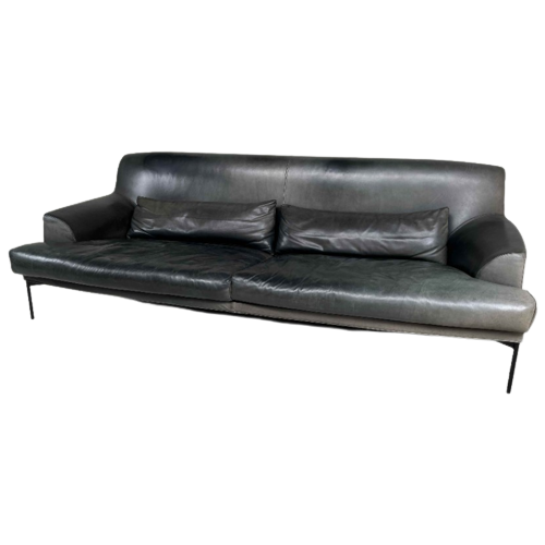 Leather Sofa 'Montevideo' By Tacchini