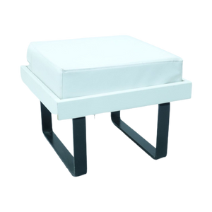 Loungebankje Modern Cupra Wit 55X55X45Cm