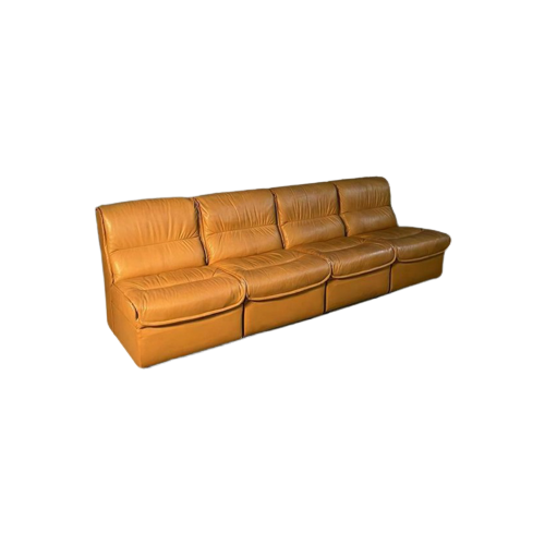 Midcentury Modular Sofa 4 Units