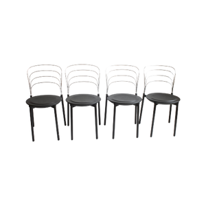 Postmodern Dining Chairs By Giuseppe Raimondi For Tetide 1987, Set Of Four.