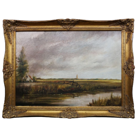 Schilderij Stilleven Landschap