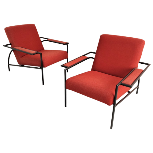 Set Lounge Chairs By Gelderland.