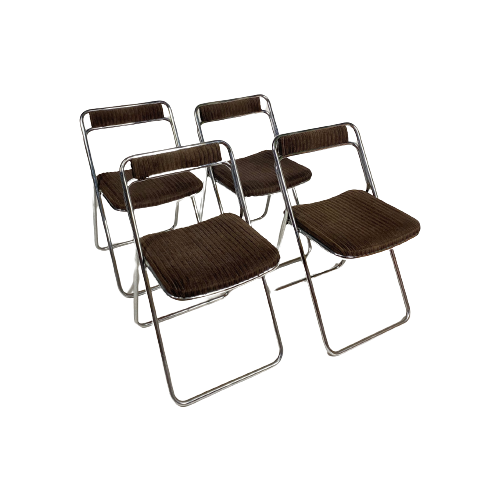 Set Of 4 Mid-Century Dining Chairs