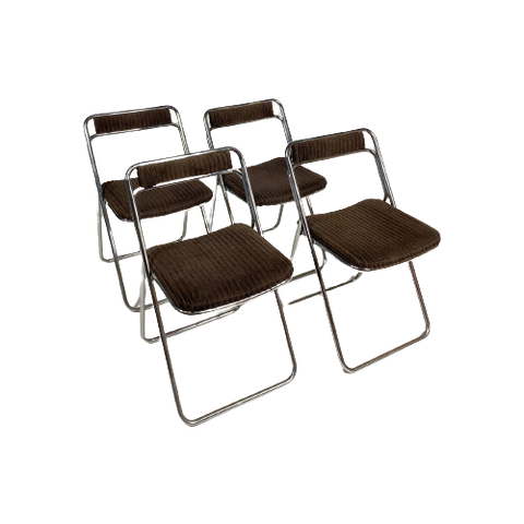 Set Of 4 Mid-Century Dining Chairs