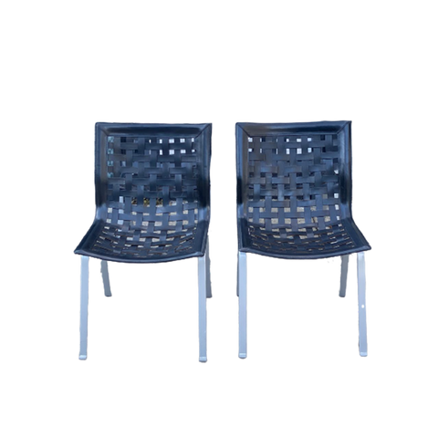 Set Of Four Fasem ‘Net” Chairs By Giancarlo Vegni