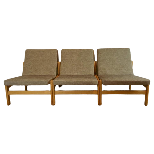 Set Van 3 Loungestoelen Bank Van Jørgen Baekmark