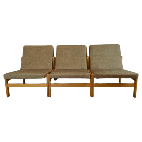 Set Van 3 Loungestoelen Bank Van Jørgen Baekmark