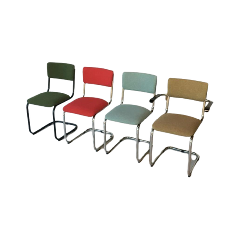 Sledestoelen Nieuw Eetkamerstoelen Retro Design Prijs P/Stuk