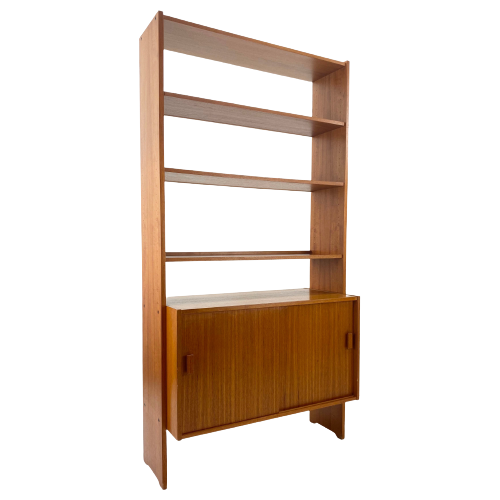 Teak Wandkast / Boekenkast